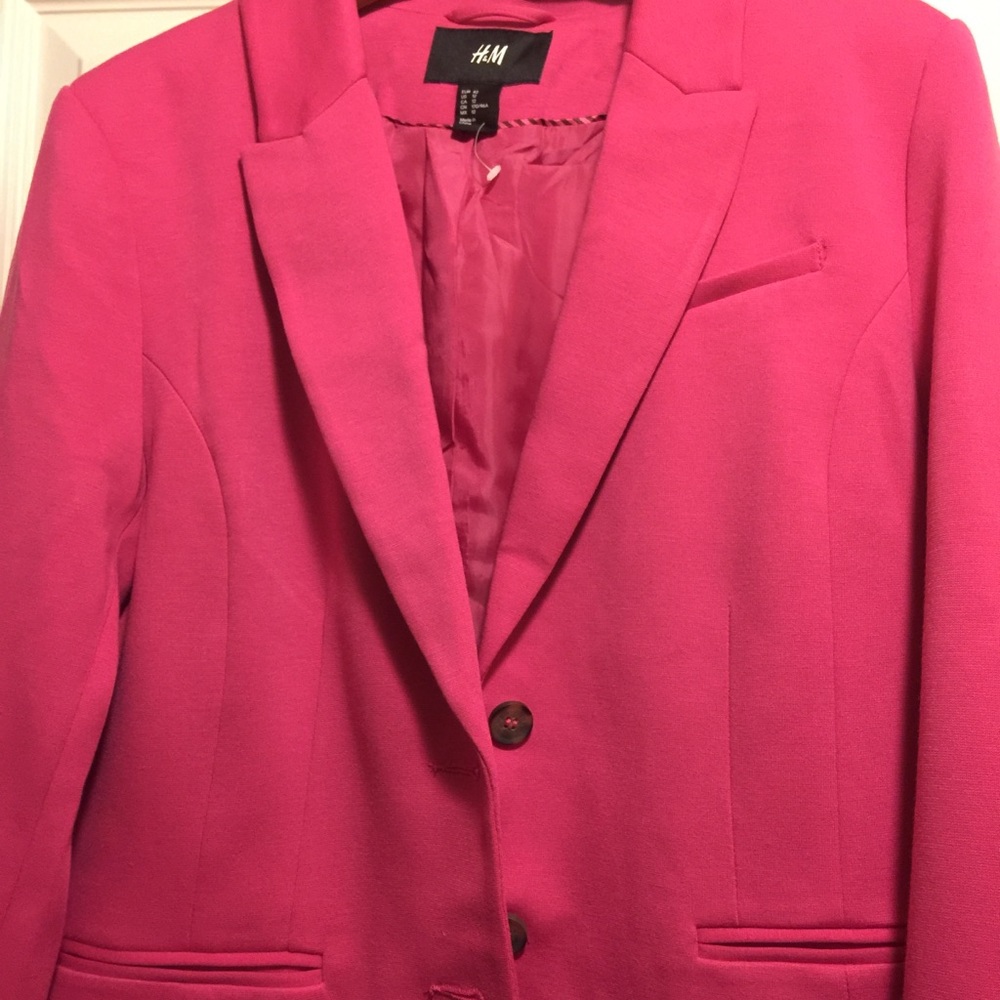 Bright Pink H&M Blazer